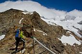 Week-end d'alta quota in Val d'Aosta con ascensione ai 4481 m. del Liskamm occ. il 24-25 luglio 2010 - FOTOGALLERY